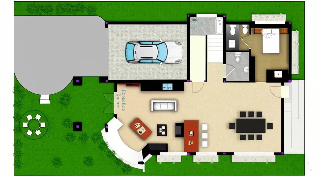 casa de 15x10m con 3 pisos