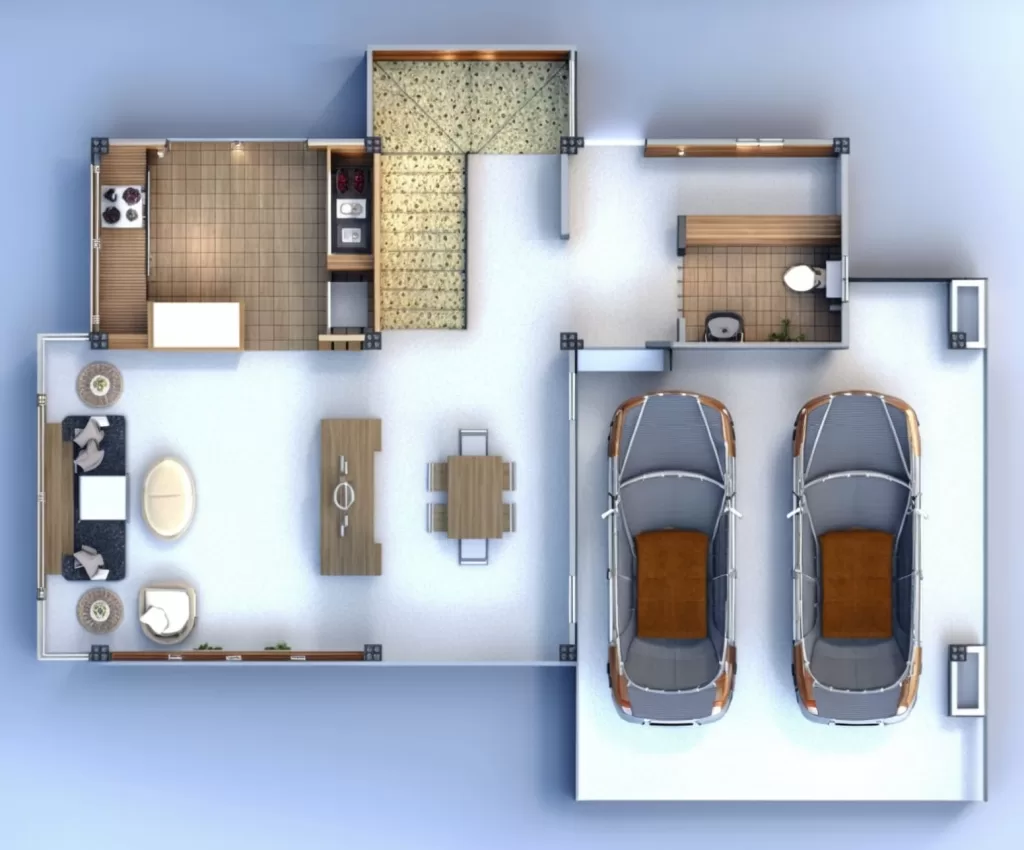 Plano de casa 10x12 metros