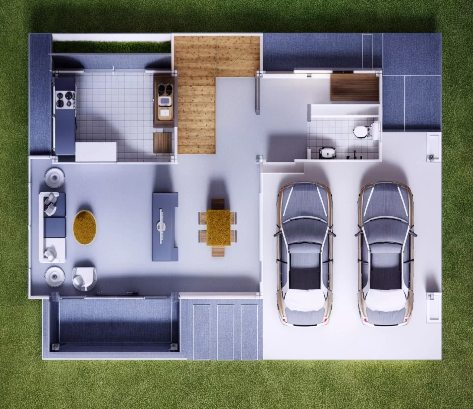 Planos de casa 12x10 metros